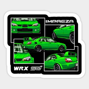 Impreza hawkeye WRX STI, JDM Sticker